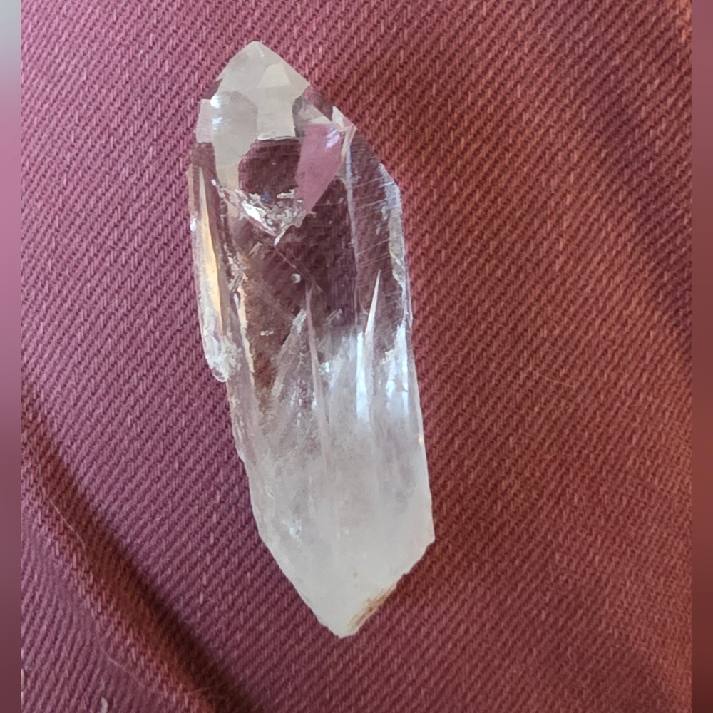 Super bright Lemurian seed blade of light emerald crystal AAA+++